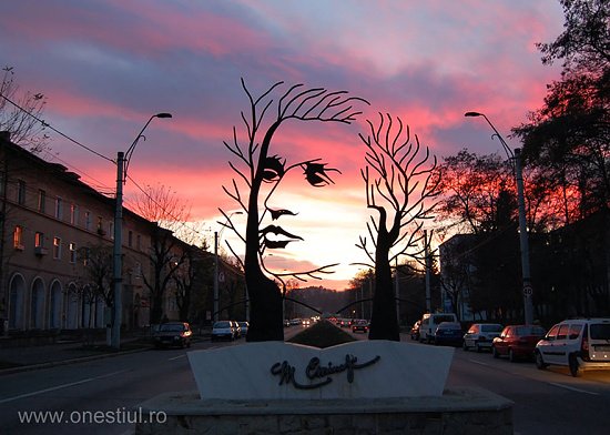 Mihai Eminescu Onesti Romania