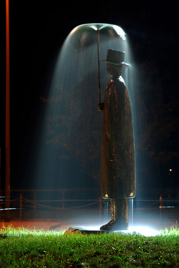  Jean-Michel Folon The Rain Man