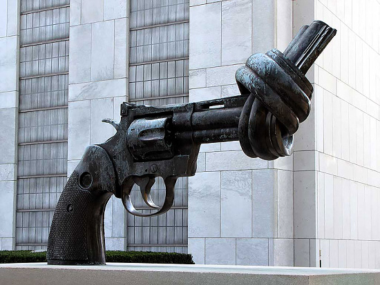 The Knotted Gun Turtle Bay New York USA