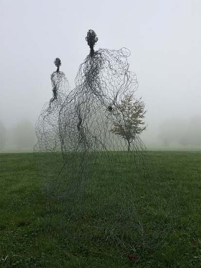 Pauline Ohrel Magic Wire Mesh Sculpture