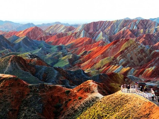 Zhangye Danxia Gansu Cina