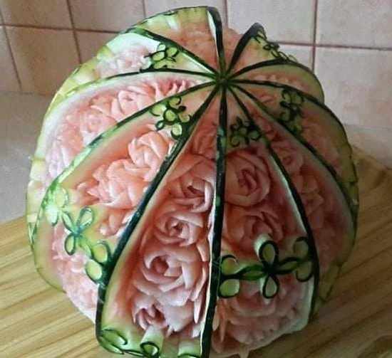 ozdobeny melon