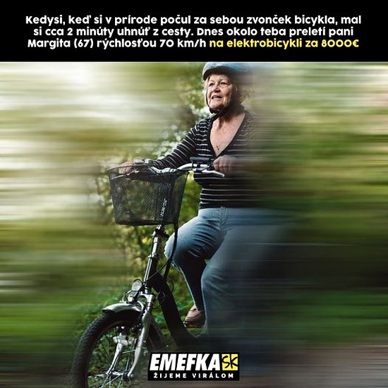 nielen doba, i bicykle sa menia