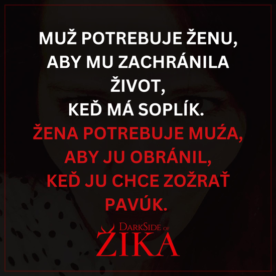 muz potrebuje zenu