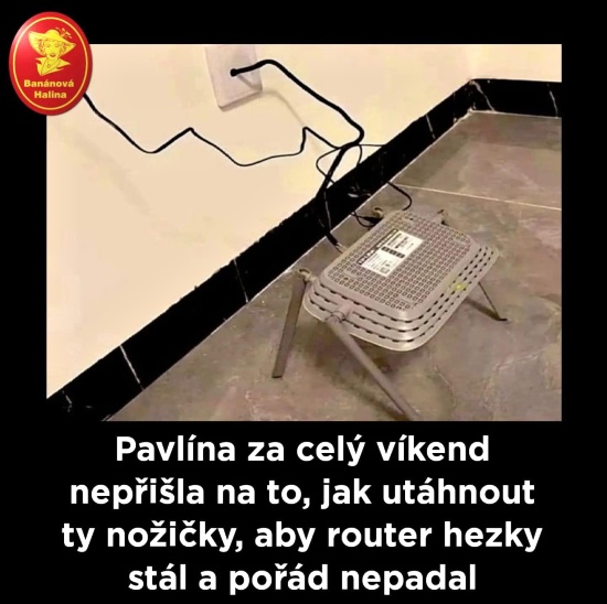 Pavlina neutiahla nozicky