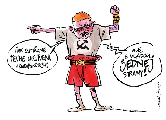 Danglar ukotveny v peniazoch