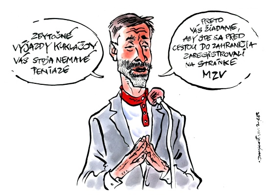 Danglar Vyzva cestovatelom