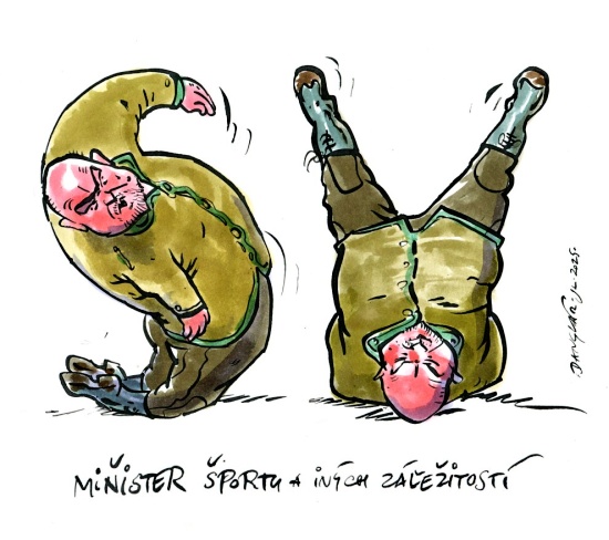 Danglar Minister sportu a inych zalezitosti