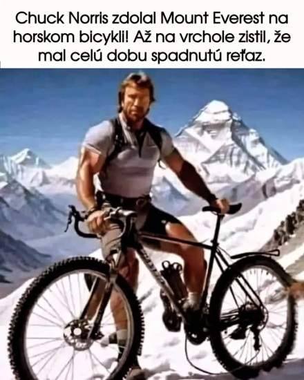 Chuck retaz nepotrebuje
