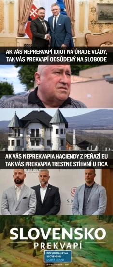 Slovensko prekvapi
