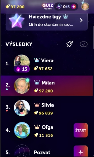 Quiz Planet zaver
