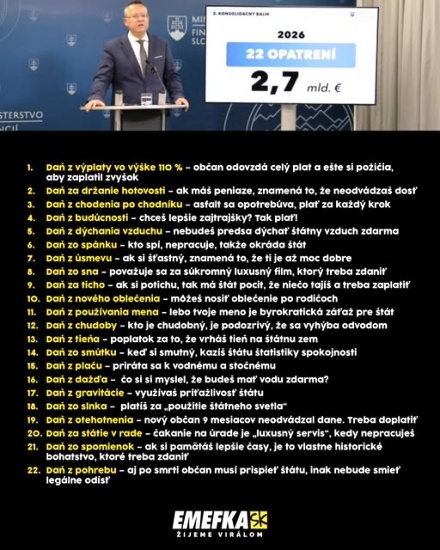dnes absurdne, zajtra realne