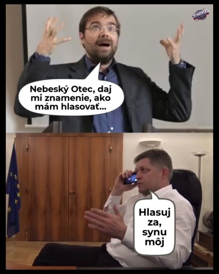 pozemsky otec zastupuje nebeskeho