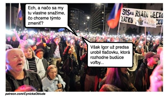 Igor uz mal tlacovku