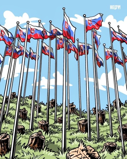 stoziare namiesto stromov