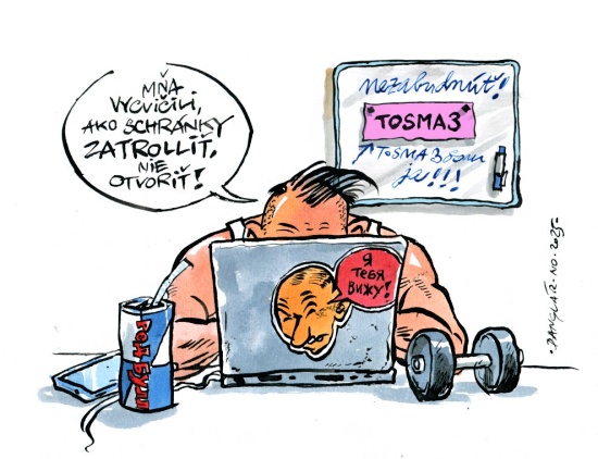 Danglar chyba vo vycviku