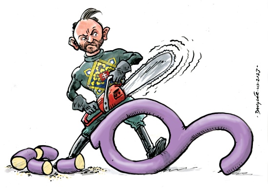 Danglar pravnik v akcii