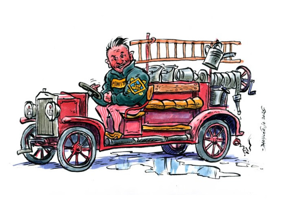 Danglar aj takm budem poziarnikom