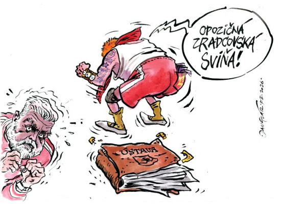 Danglar protislovenska prostitutka