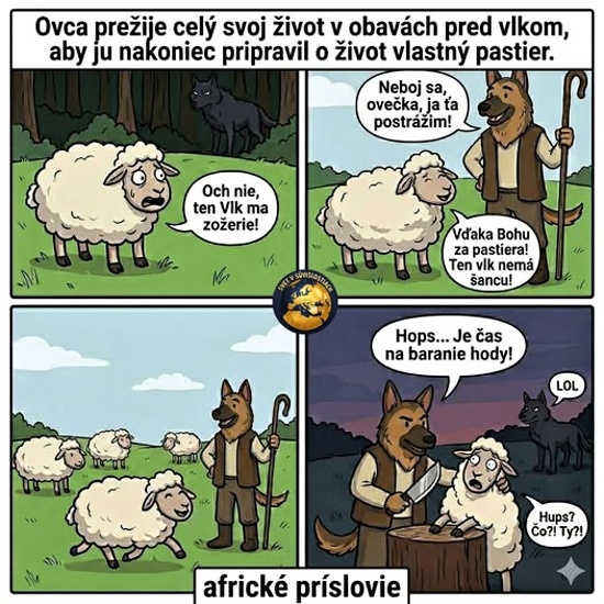 nielen ovce, ale aj ludia