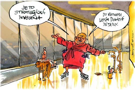 Danglar strategicka investicia