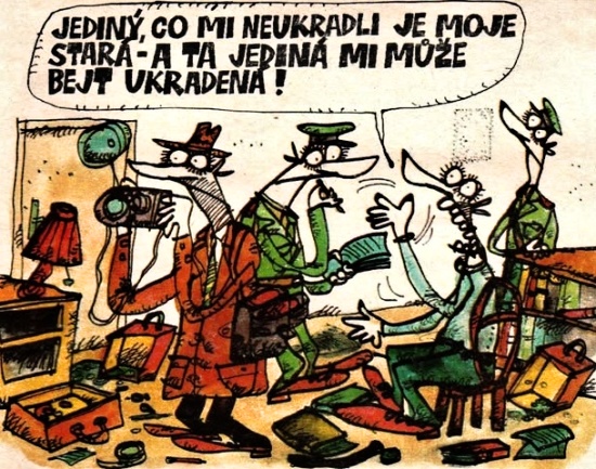 Vycital jedinycomi