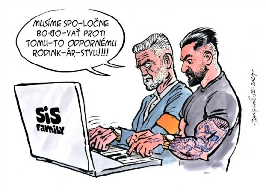 Danglar v rodine je sila