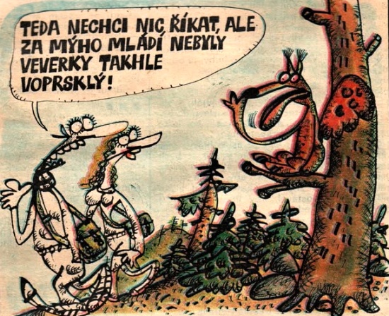 Vycital tedanechci