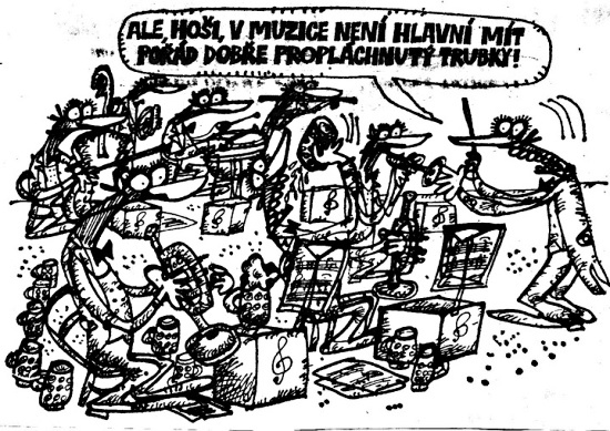 Vycital v hudbe neplati to, co v krcme