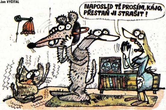 Vycital naposledte