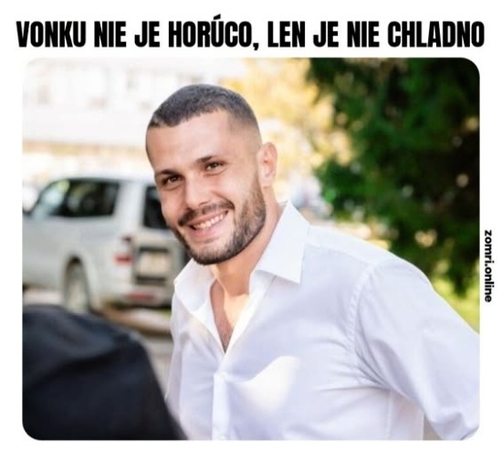 nie chladno