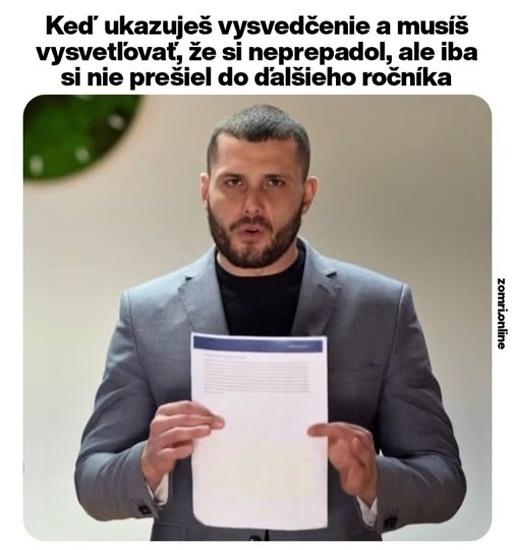 neprepadol iba nie presiel