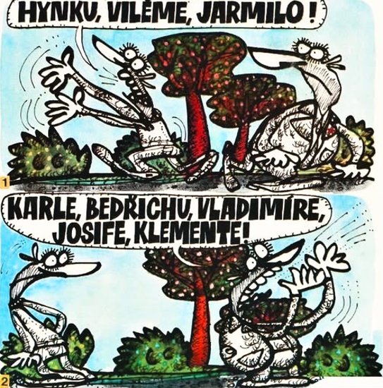 Vycital hynkuvilem