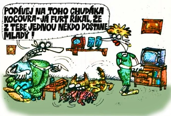 Vycital podivejnat