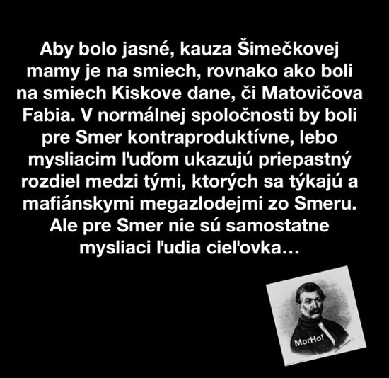 Smer je pre inych