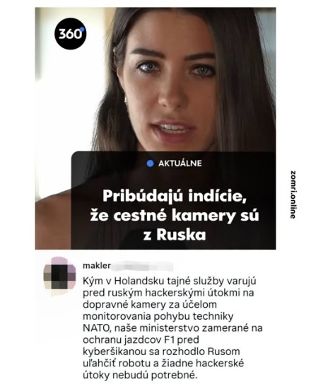kamery vraj z Ruska
