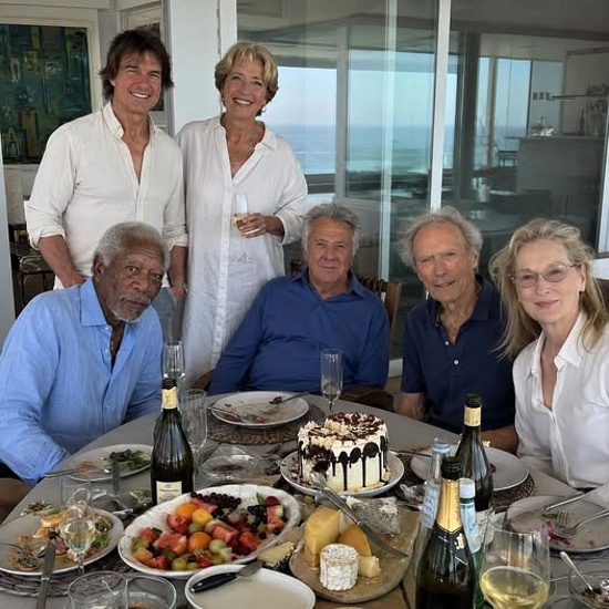TommCruise, Morgan Freeman, -, Dustrin Hoffman, Clint Eastwood, Meryl Streep