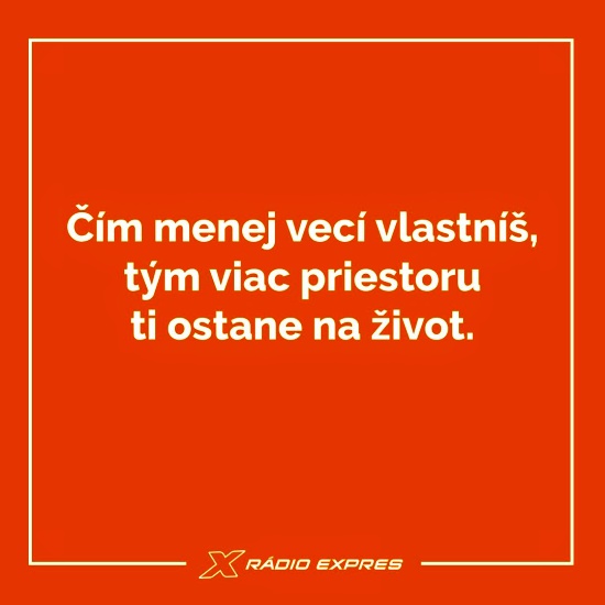 cim menej, tym viac