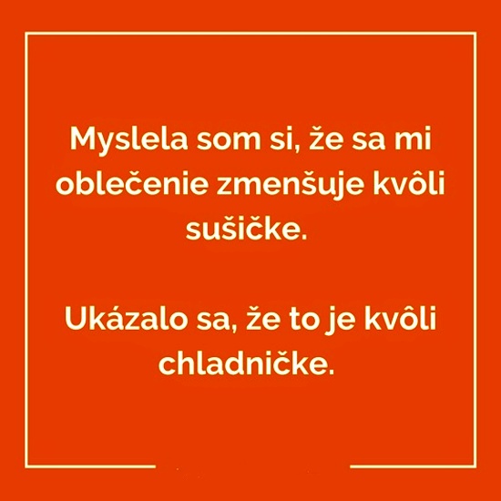 nie susicka, ale chladnicka