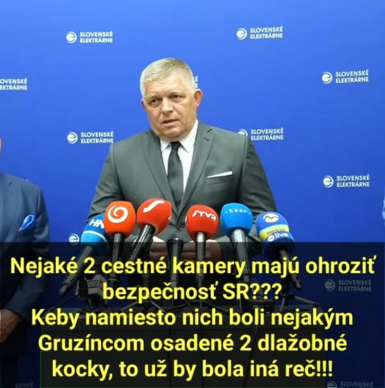 dve kamery versus Gruzinec