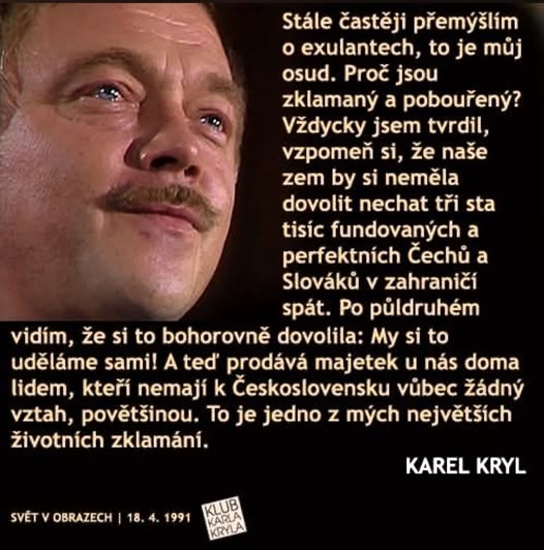 premyslanie o exulantoch