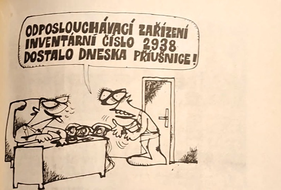 Vycital odposlouch