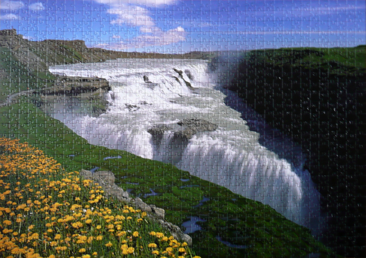 1000 Golden Falls, Iceland