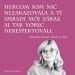 to je hanebne